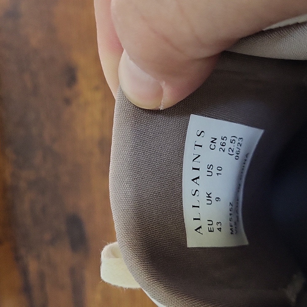 ALLSAINTS Men's Vix Lace Up Low Top Sneakers - Picture 13 of 16